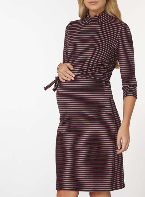 **Mamalicious stripe tube dress